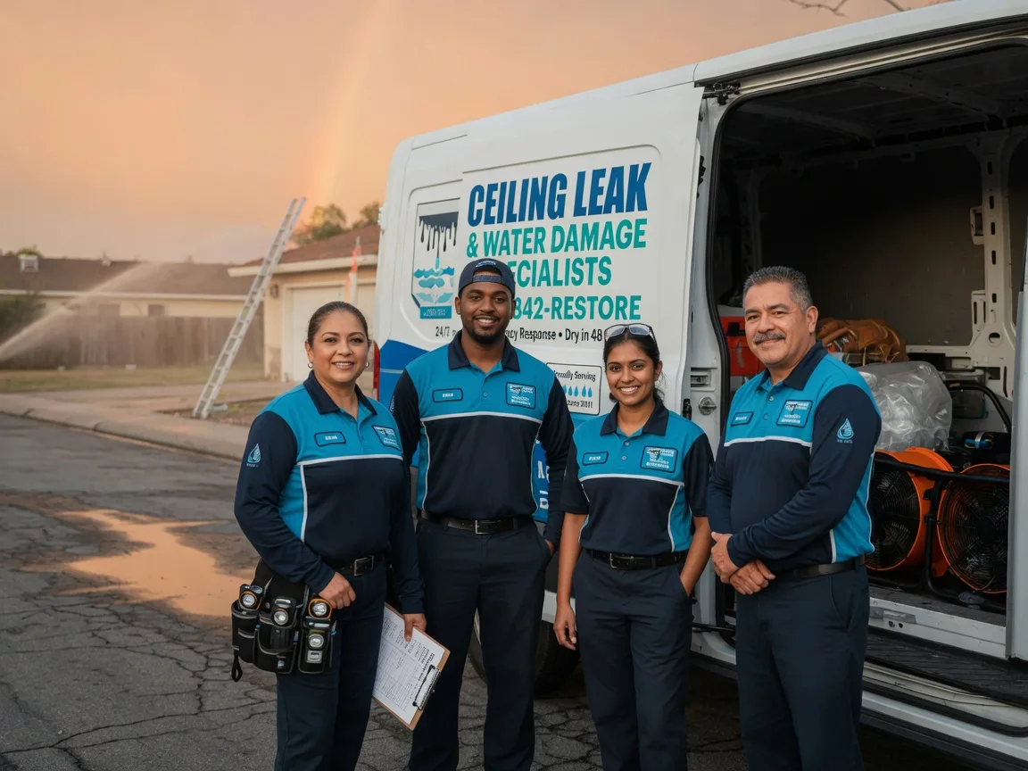 Ceiling Leak Cleanup company in Hitchcock, OK